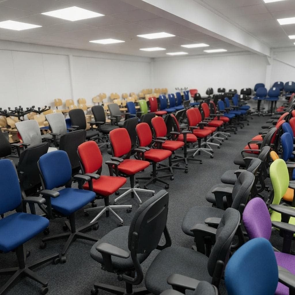 bureaustoelen | kantoorstoelen | div kleuren en merken, Ophalen, Gebruikt, Overige kleuren