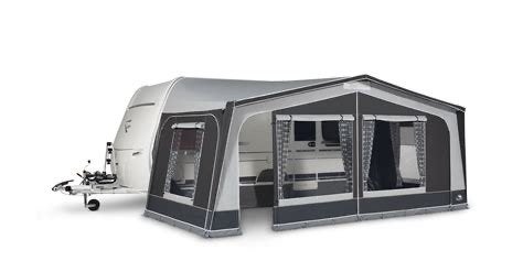 Nieuwe Dorema Monza 240 voortent maat 12 (grijs), Caravans en Kamperen, Voortenten en Luifels, Ophalen, Nieuw, Dorema