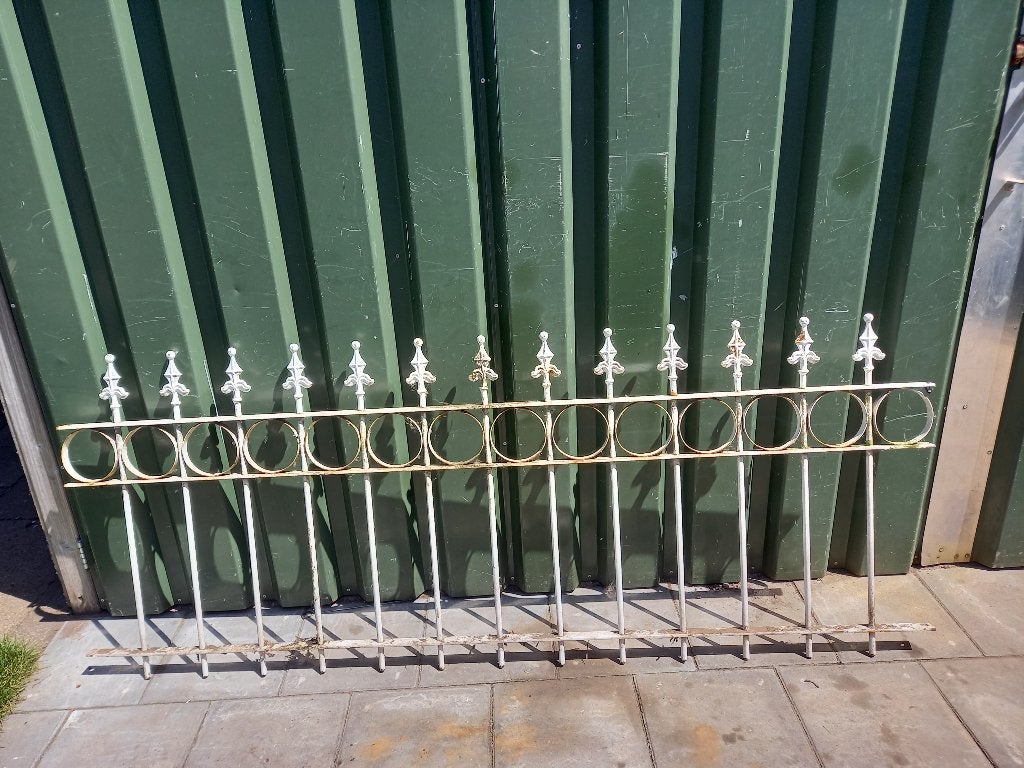 tuinhek zwaar metaal, Tuin en Terras, Tuinhekken en Hekwerk, Ophalen, Gebruikt, IJzer, Tuinhek