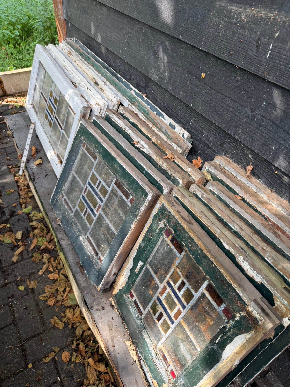 Glas in lood. (Meerde maten), Ophalen, Zo goed als nieuw, Glas in lood, Minder dan 80 cm