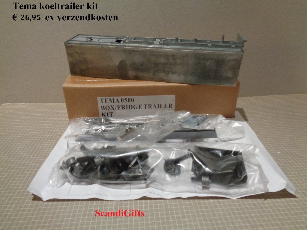 tema box trailer kit, Ophalen of Verzenden, Nieuw, Bus of Vrachtwagen