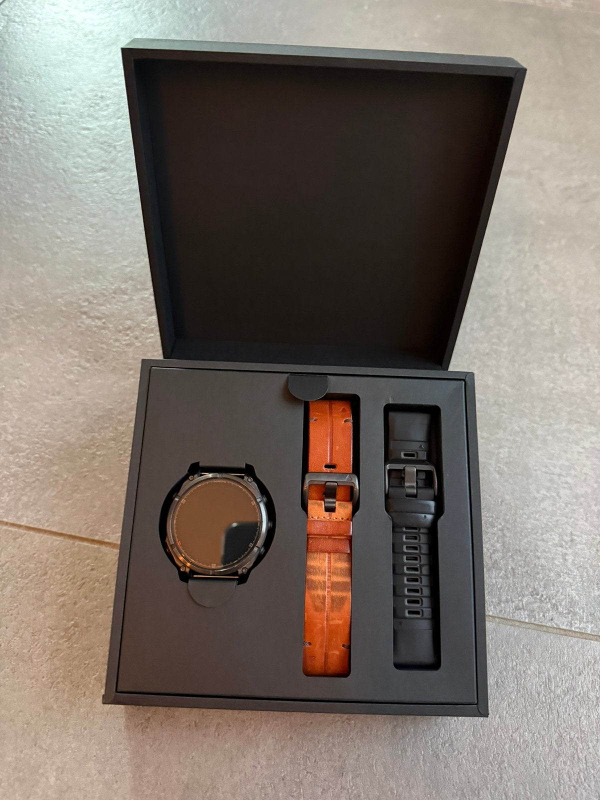 Garmin Fenix 8 pro 47 mm, Ophalen of Verzenden, Zo goed als nieuw, Zwart, Android