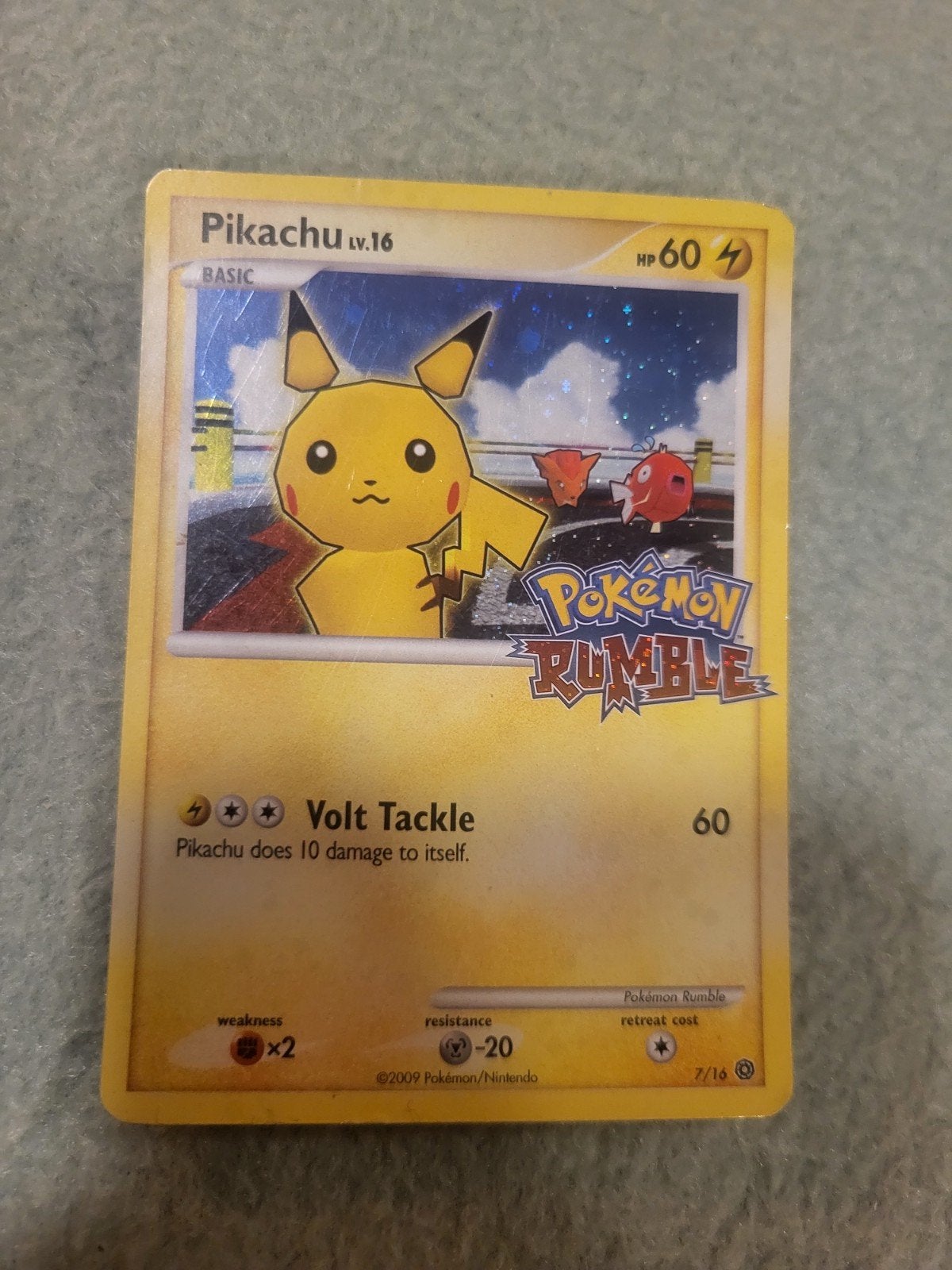 Pokémon Rumble Kaartenset (exclusief Starmie), Hobby en Vrije tijd, Ophalen of Verzenden, Gebruikt, Meerdere kaarten, Foil