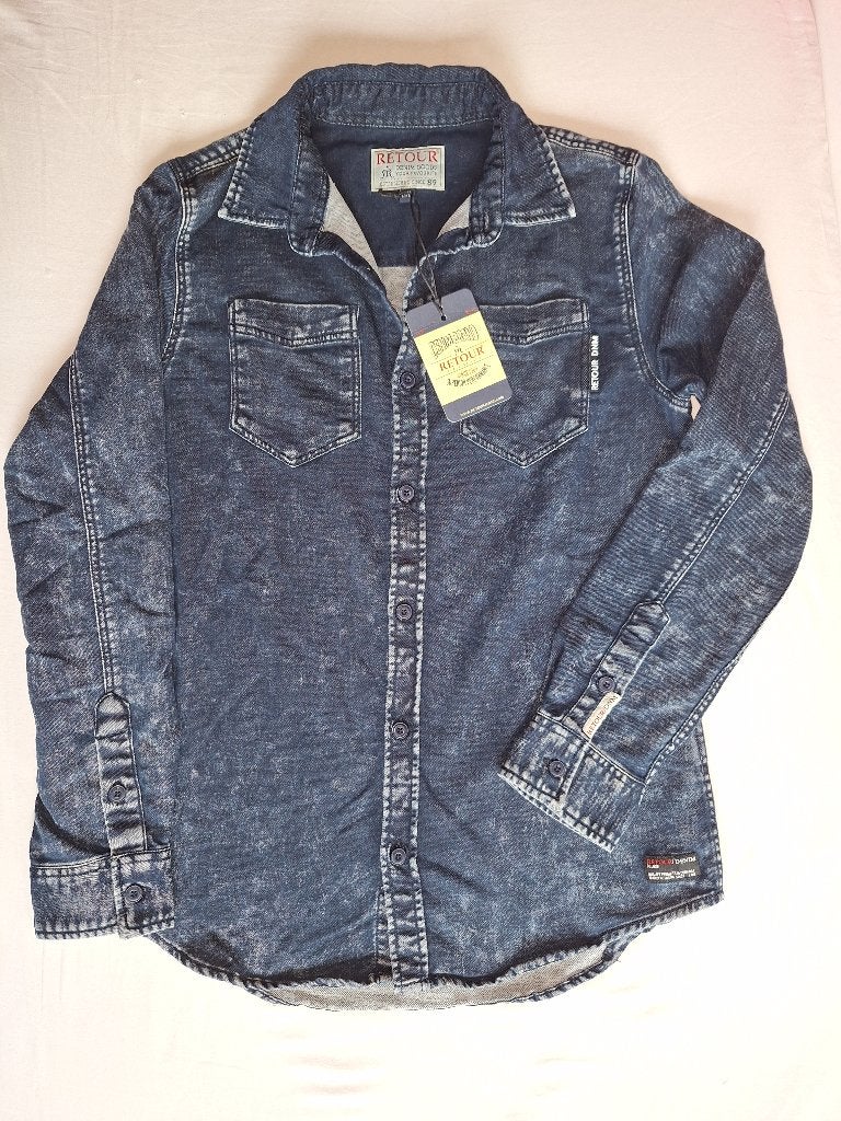 Nieuwe stoere blouse Retour Jeans 164, Overhemd of Blouse, Nieuw, Ophalen of Verzenden, Retour Denim