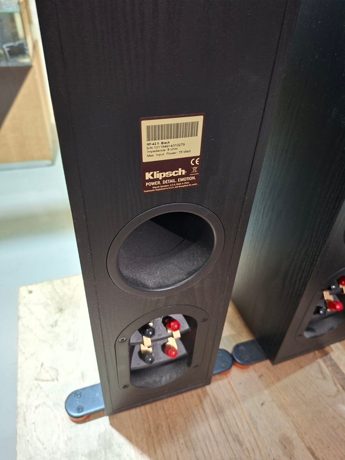 Klipsch RF-42 II Vloerstaande Luidsprekers 2 stuks zwart, Overige merken, Vloerstaande luidspreker, 3502 Woodview Trace, Indianapolis, IN 46268, USA