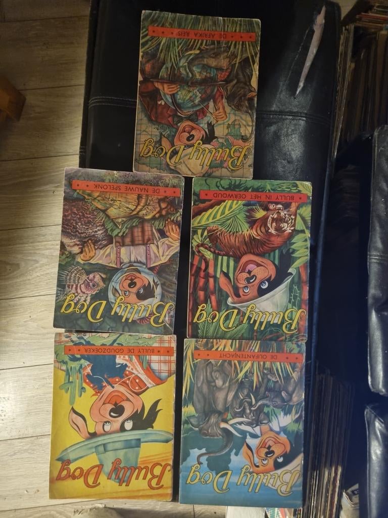 Bully Dog Boekenreeks - 5 Avontuurlijke Jeugdboeken, Ophalen of Verzenden, Gelezen, Onbekend