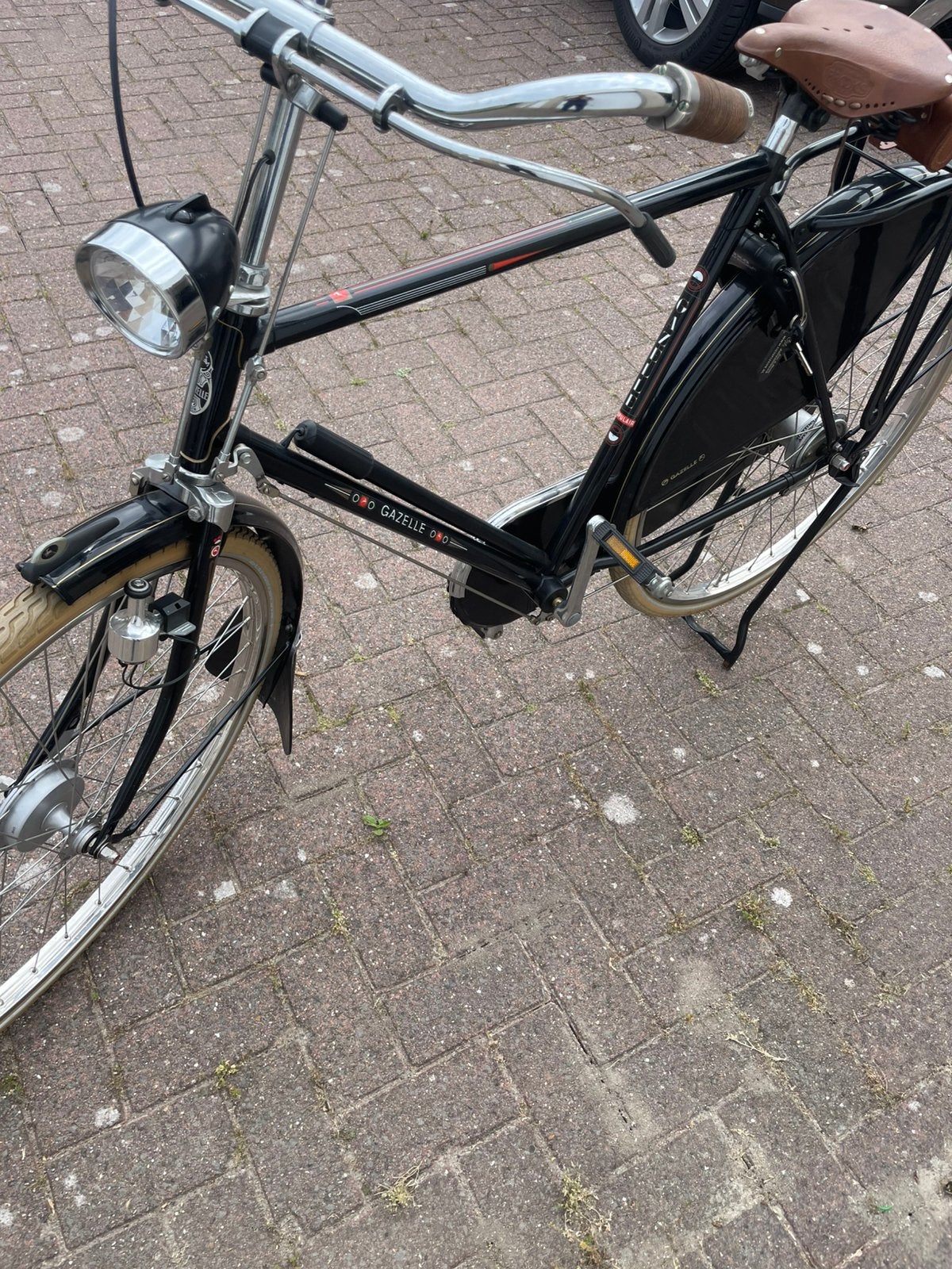 Antieke opa fiets gazelle, Fietsen en Brommers, Ophalen of Verzenden
