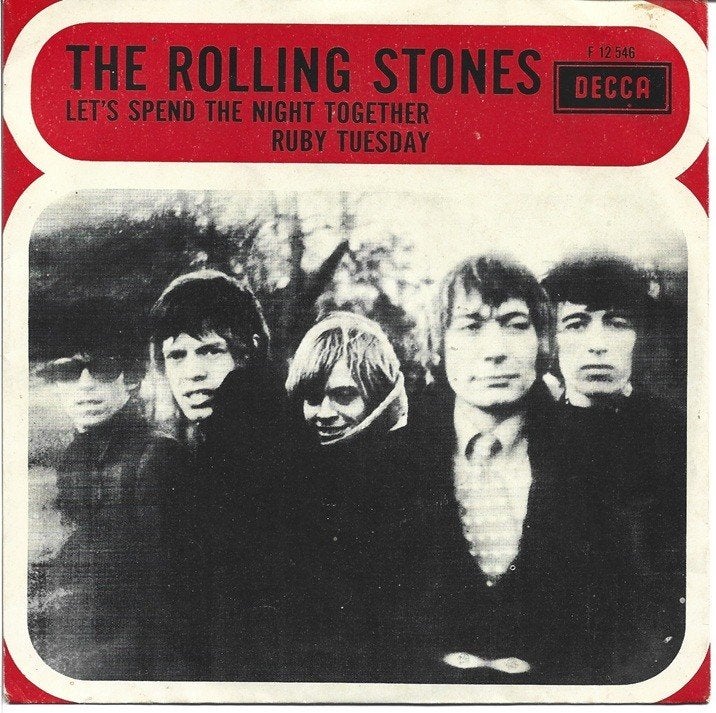 The Rolling Stones - Let's Spend The Night Together, Gebruikt, Verzenden, Originele persing, 7 inch