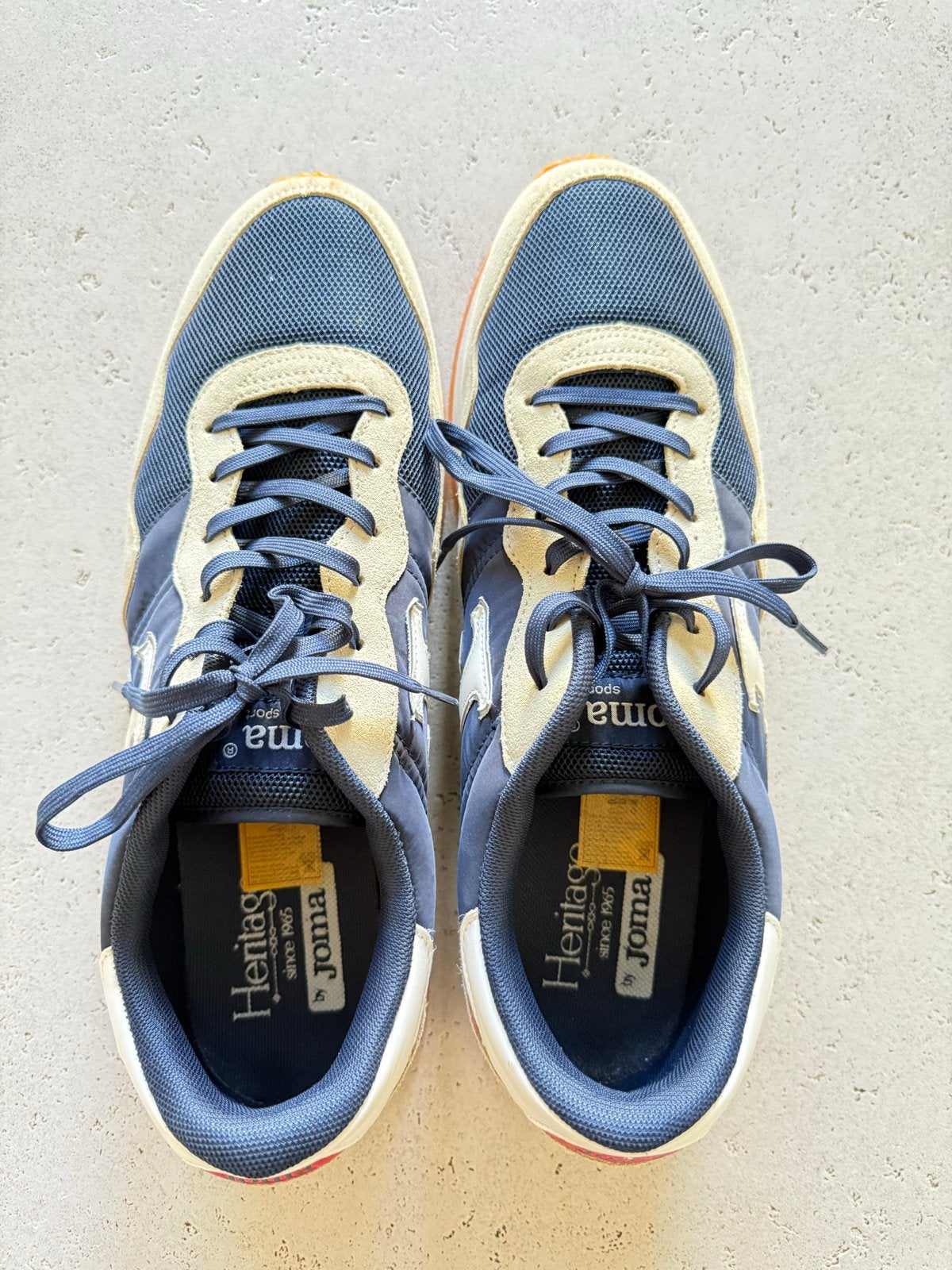 Joma Heritage sneakers maat 49, weinig gedragen, Kleding | Heren, Ophalen of Verzenden, Zo goed als nieuw, Blauw, Sneakers of Gympen
