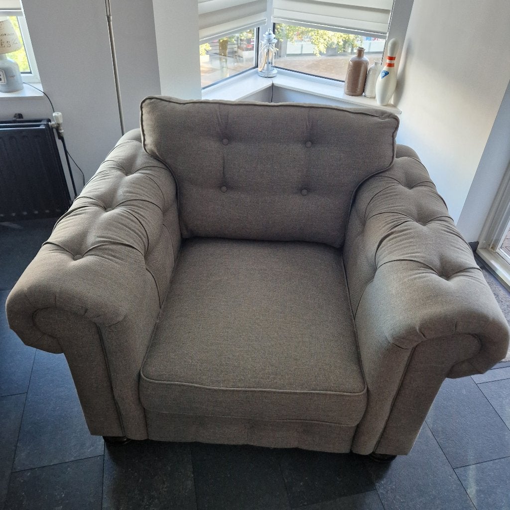 Fauteuils voor de liefhebber, Ophalen, Gebruikt, Stof, 75 tot 100 cm