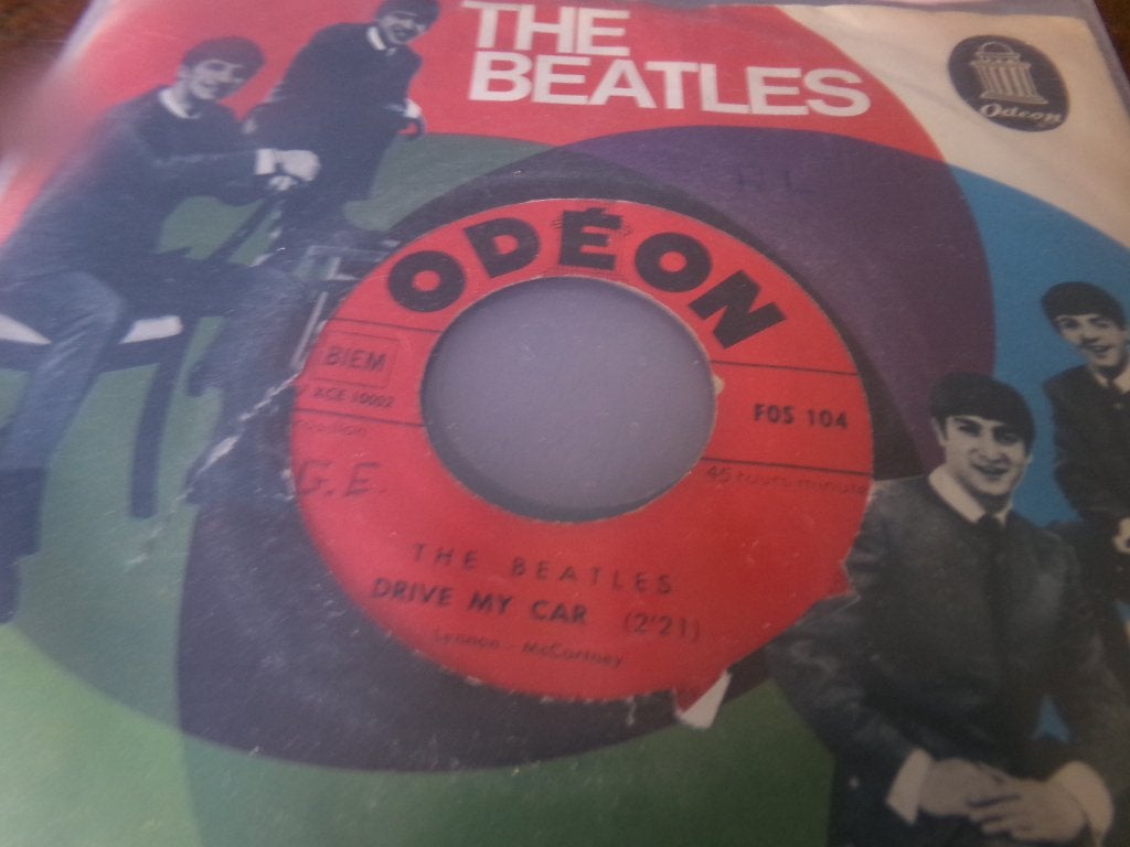 The Beatles – Drive My Car / Girl - 1966 - France, Ophalen of Verzenden, Gebruikt, Pop