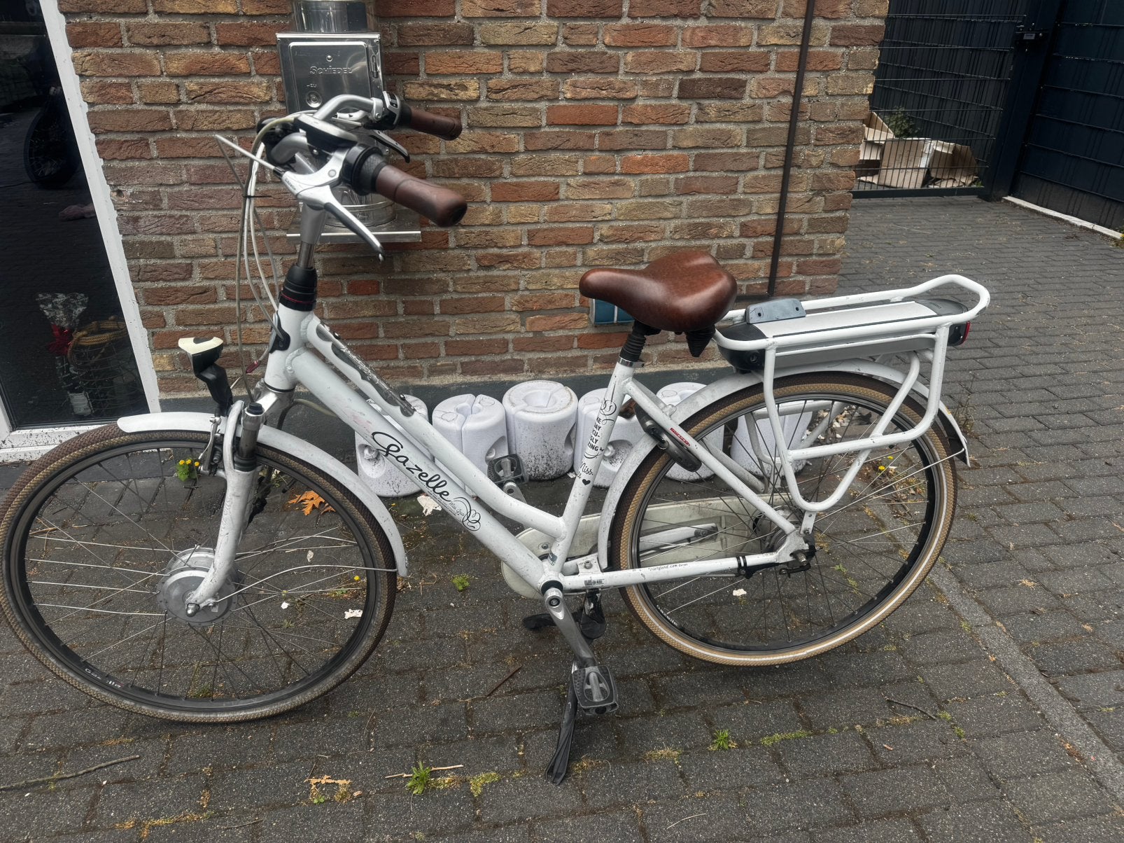 Elektrische Gazelle miss grace OPKNAPPER, Fietsen en Brommers, Ophalen, Gebruikt, Minder dan 30 km per accu, Gazelle