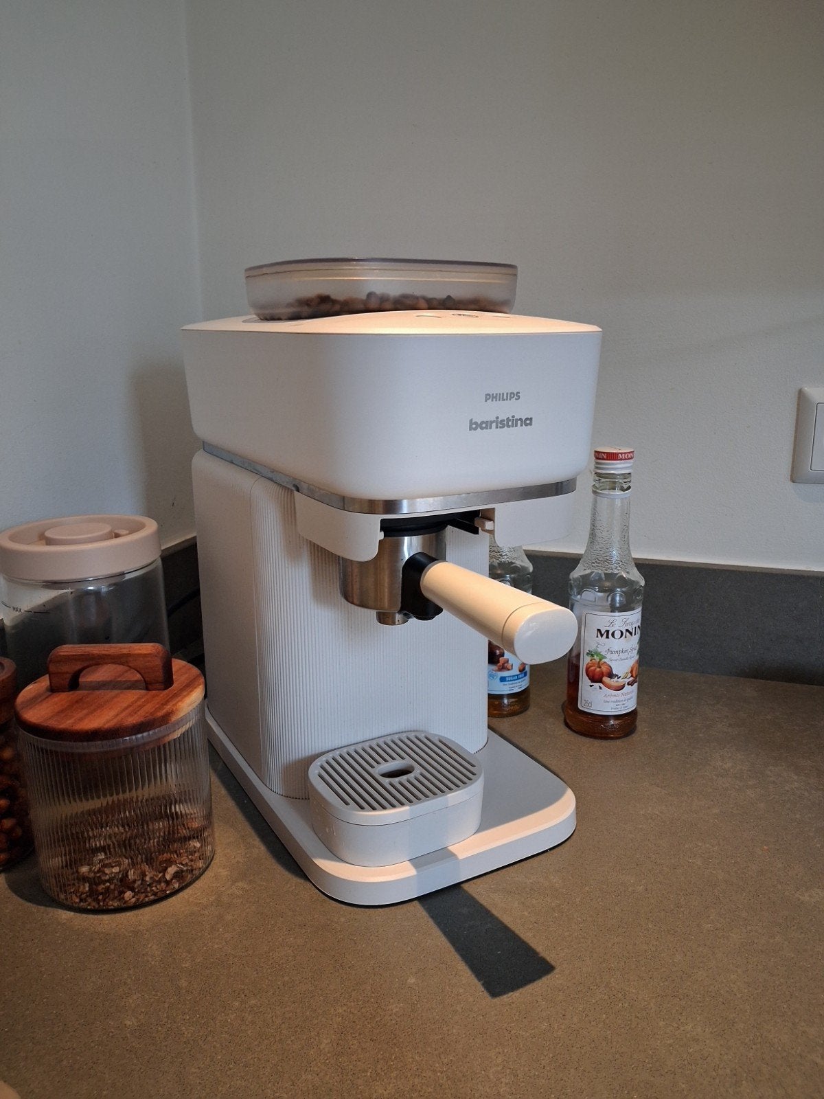 Foto 2 van Philips Baristina Espressomachine - Zo goed als nieuw