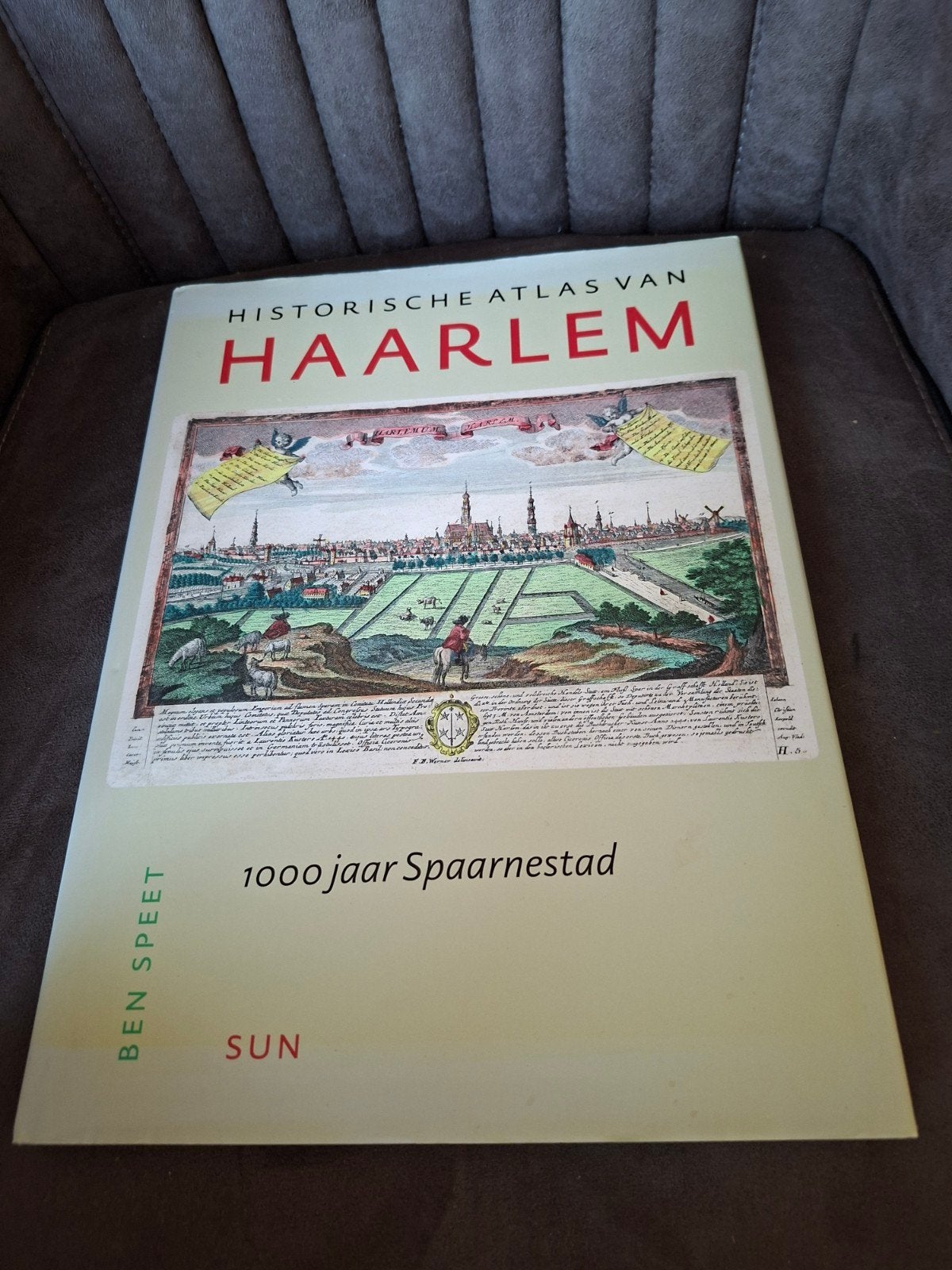 Historische Atlas van Haarlem - 1000 jaar Spaarnestad, Overige atlassen, 2000 tot heden, Ophalen of Verzenden, Zo goed als nieuw