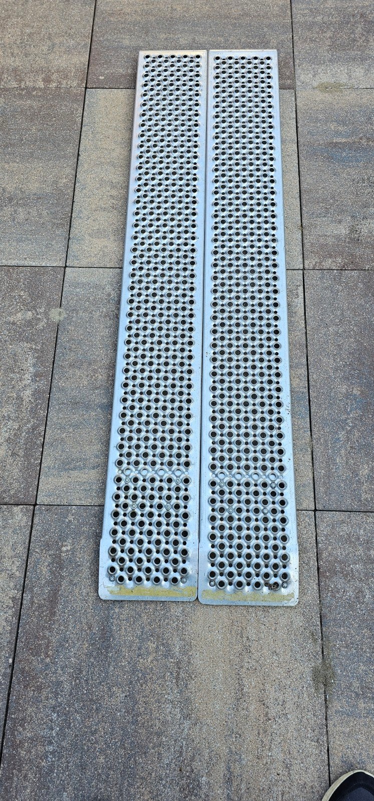 2 aluminium oprijplaten - Trailerline, Auto diversen, Ophalen