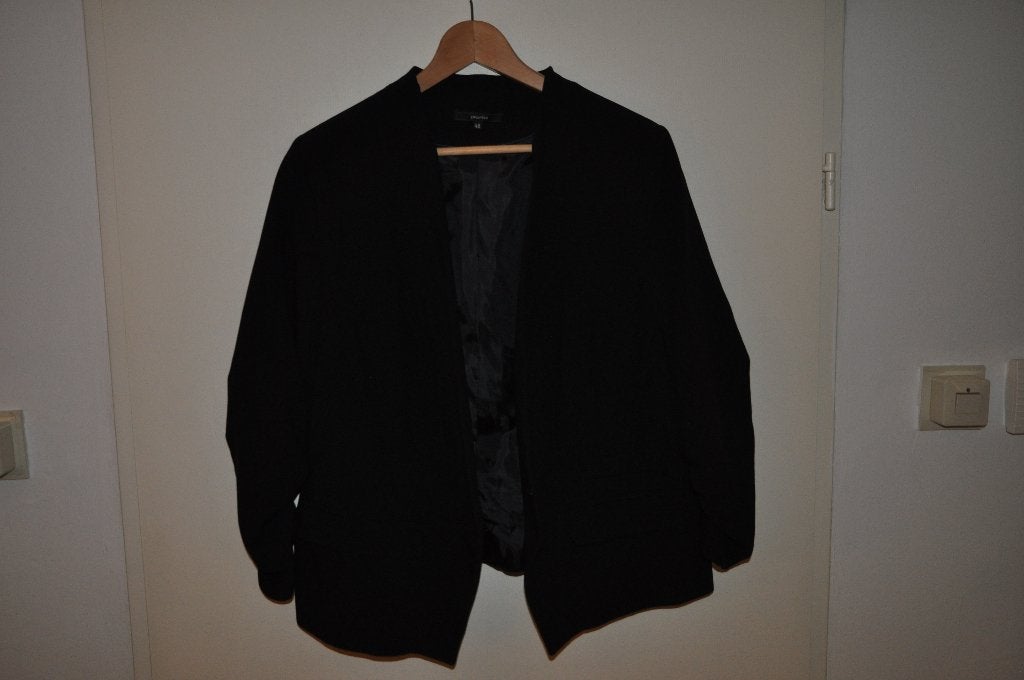 mooi nieuw zwart jasje/colbertje maat 48 Promiss, Promiss, Zwart, Maat 46/48 (XL) of groter, Nieuw