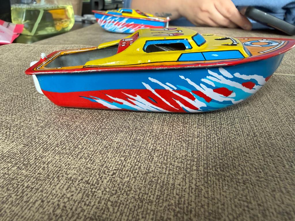 Blikken bootjes 3 aanwezig, Ophalen of Verzenden