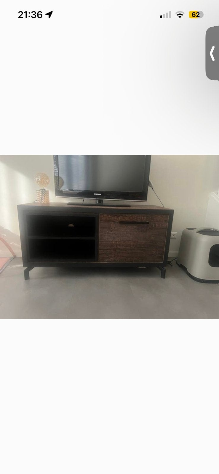 Tv meubel geweldige staat GRATIS UTRECHT LEIDSCHE RIJN, Gebruikt, 100 tot 150 cm, Ophalen of Verzenden, Minder dan 100 cm