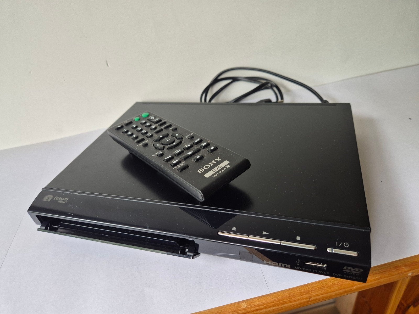 Sony DVP-SR760H DVD-speler met HDMI en afstandsbediening, Ophalen of Verzenden, Gebruikt, Dvd-speler, Sony