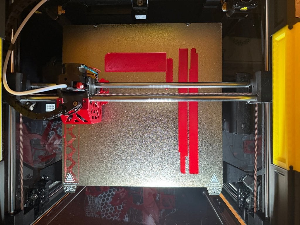 K1 MAX + Phaetus DXC Extruder + GRATIS FILAMENTs, Ophalen, Ingebouwde Wi-Fi, Zo goed als nieuw, Filament
