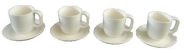 Brabantia Get Together 4x kop en schotel set 15cl, Huis en Inrichting, Coolsingel 104, 3011 AG Rotterdam, Netherlands, Overige merken