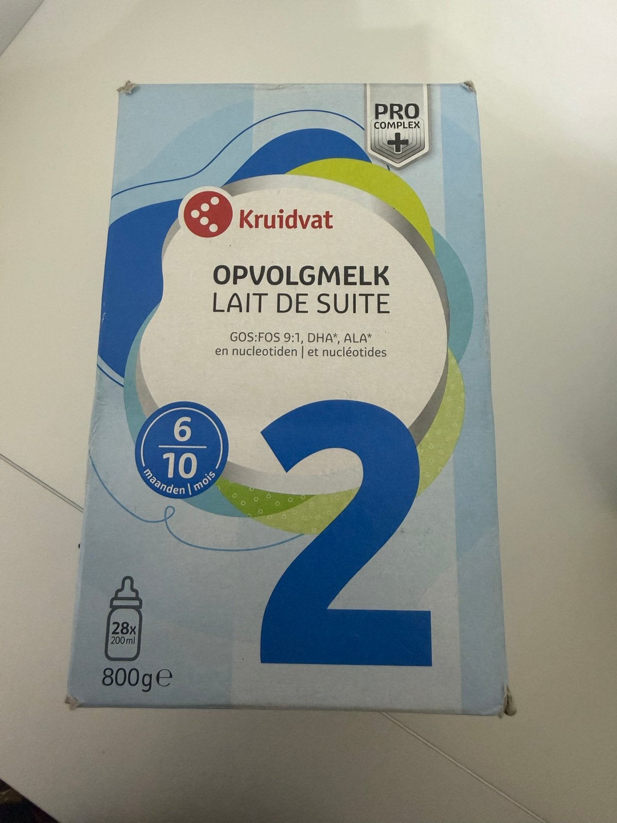 Kruidvat Opvolgmelk 2 - 800g (6-10 maanden), Kinderen en Baby's, Babyvoeding en Toebehoren, Ophalen of Verzenden, Nieuw, Babyvoedingmaker
