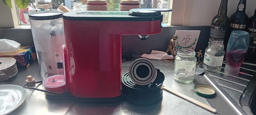2 senseo's 1 defect en missend waterreservoir, Witgoed en Apparatuur, Koffiezetapparaten, Gebruikt, Overige modellen, Ophalen of Verzenden
