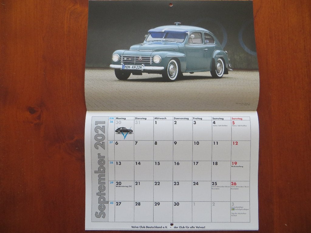 Volvo Kalender 2021, met 12 foto’s op A4-formaat, Ophalen of Verzenden, Nieuw, Volvo