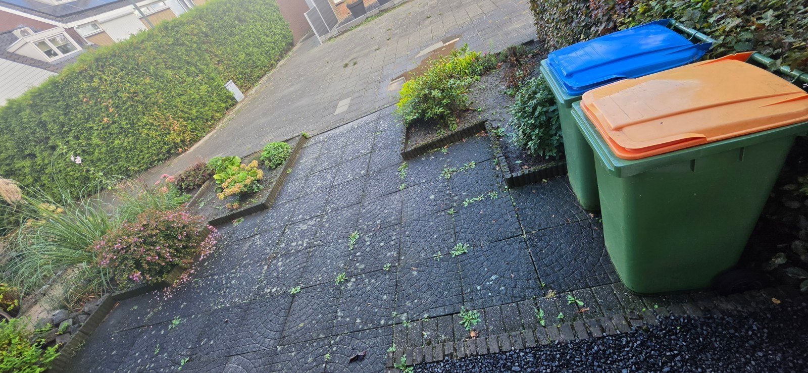 gratis tegels, Tuin en Terras, Ophalen, Gebruikt, 20 m² of meer
