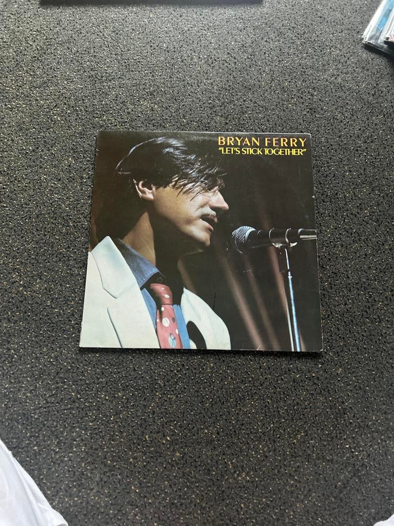 Vinyl Record: Bryan Ferry - Let's Stick Together 1976, Ophalen of Verzenden, Zo goed als nieuw, 12 inch, Poprock