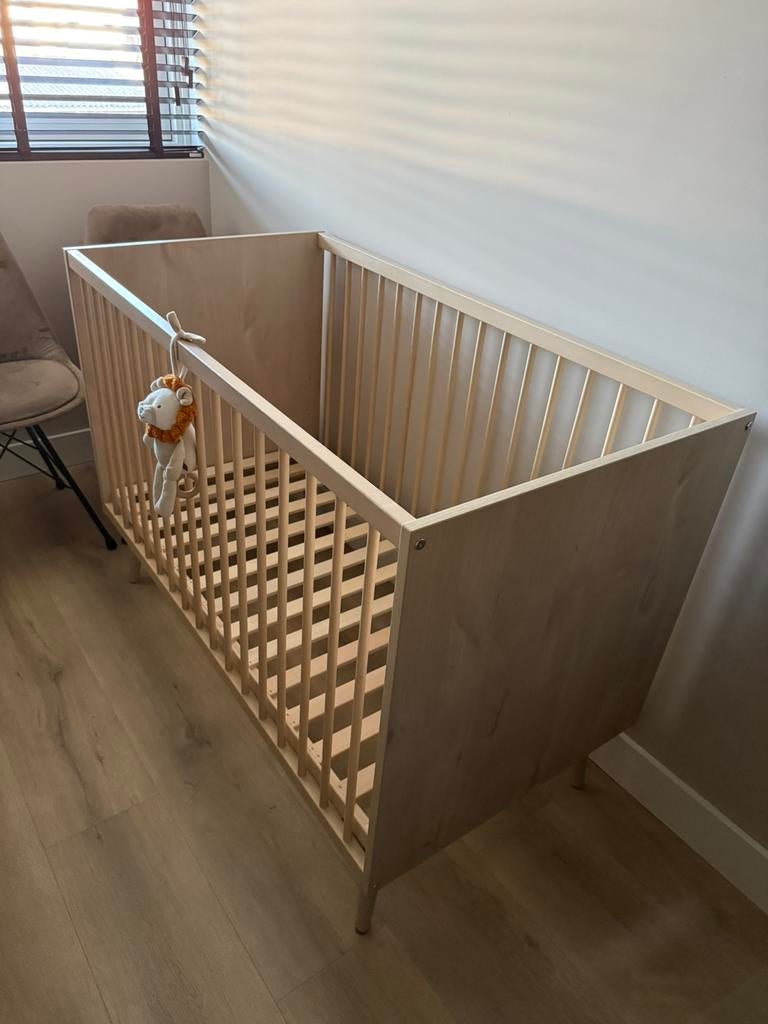 Cocoon Bed - 120 x 60 cm - Natural Oak, Ophalen of Verzenden, Zo goed als nieuw, Ledikant