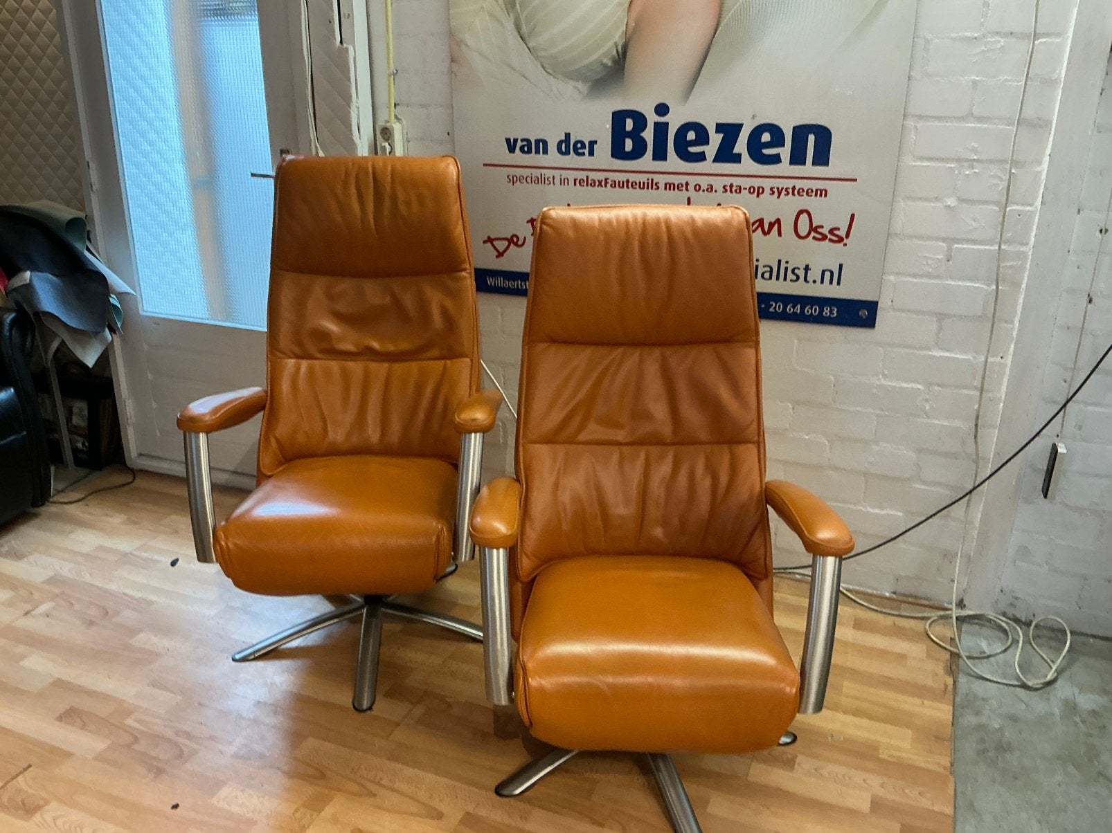 Relaxfauteuil met accu, Huis en Inrichting, Fauteuils, Ophalen, Zo goed als nieuw, 50 tot 75 cm