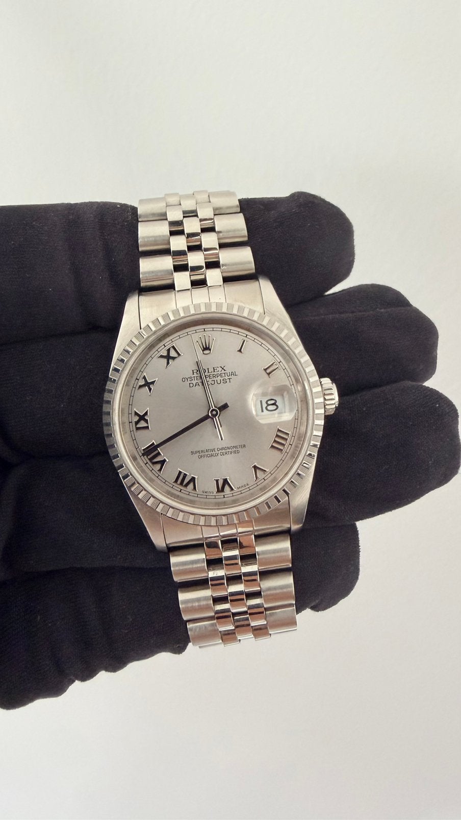Rolex Datejust 36mm ref. 16220 - Box Only, Rolex, Ophalen of Verzenden, Zo goed als nieuw, Rolex