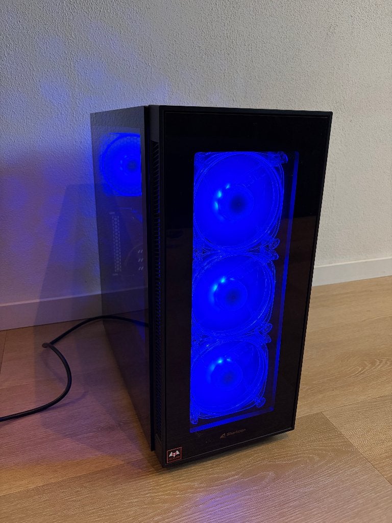 Gaming PC i5-10400F, GTX 1660 Super 6GB, 16GB RAM, 480GB SSD, Ophalen, Gebruikt, 2 tot 3 Ghz, Sharkoon