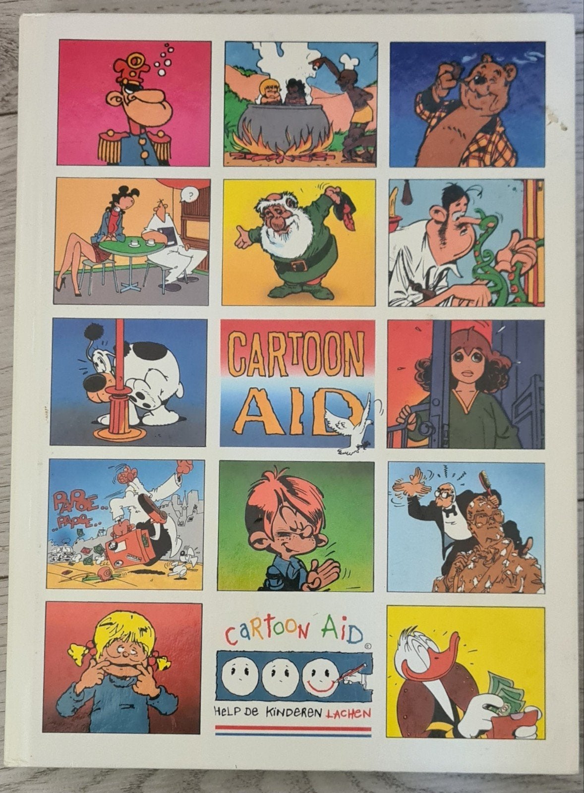 Cartoon Aid - Help de kinderen lachen (1988), Eén stripboek, Ophalen, Gelezen