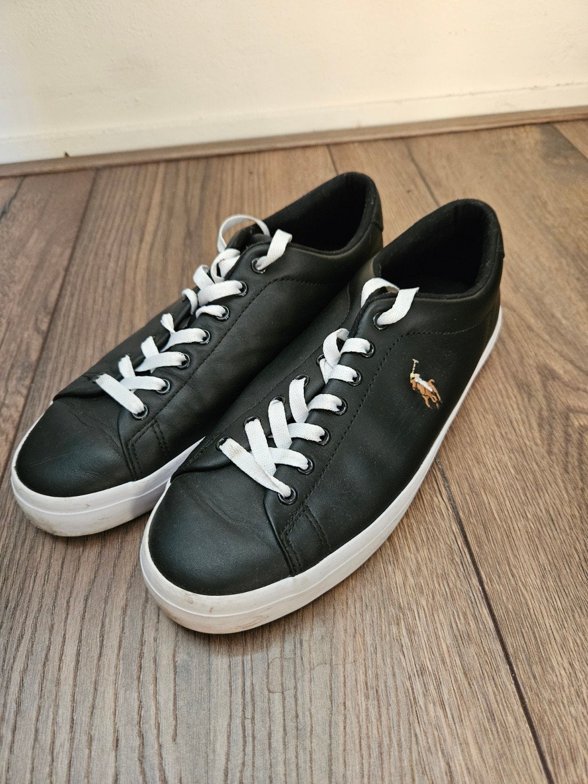 Polo Ralph Lauren Longwood sneakers maat 41, Kleding | Dames, Polo Ralph Lauren, Zwart, Ophalen of Verzenden, Sneakers of Gympen
