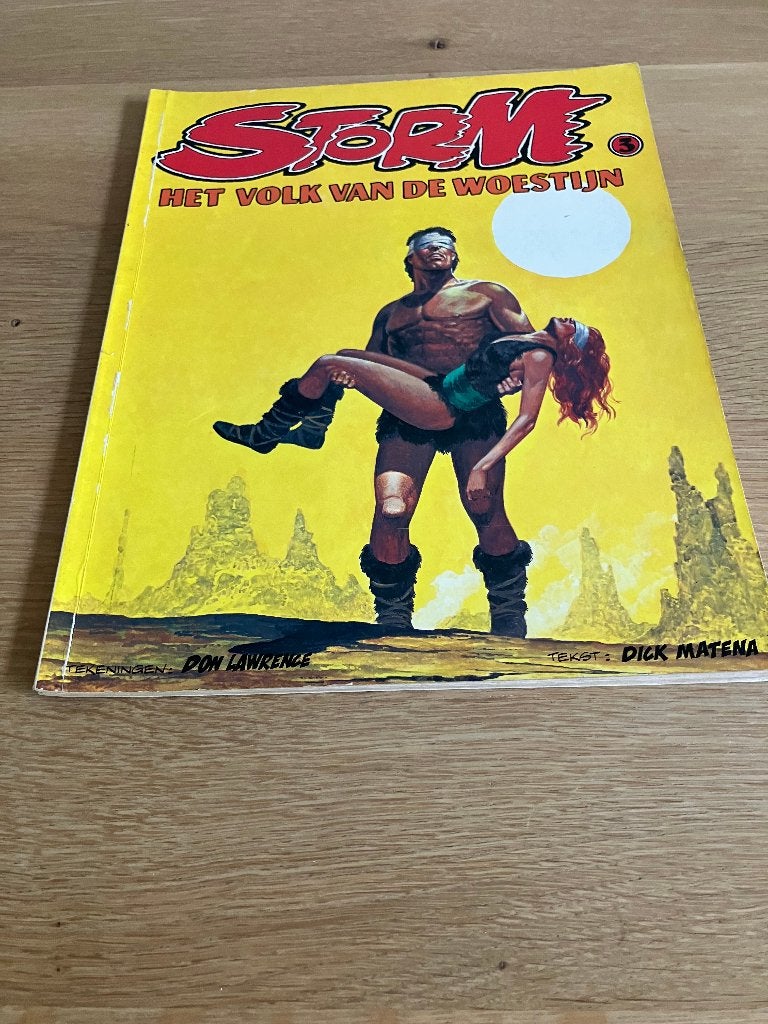 Storm deel 3 Het volk van de woestijn 1e druk SC 1979, Boeken, Gelezen, Martin Lodewijk/Don Lawrence, Eén stripboek, Ophalen of Verzenden