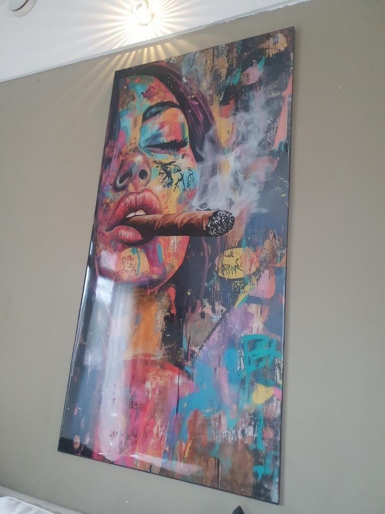 La Cubanita modern schilderij, Ophalen of Verzenden