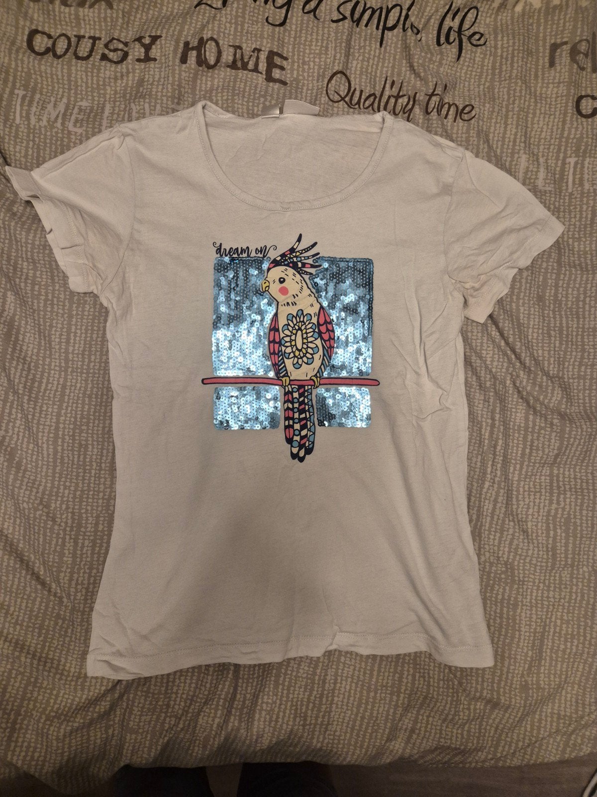 Kledingpakket meisjes: 4 T-shirts en 1 vestje (maat 152/158), Ophalen, Gebruikt, Meisje, Bpc bonprix collection