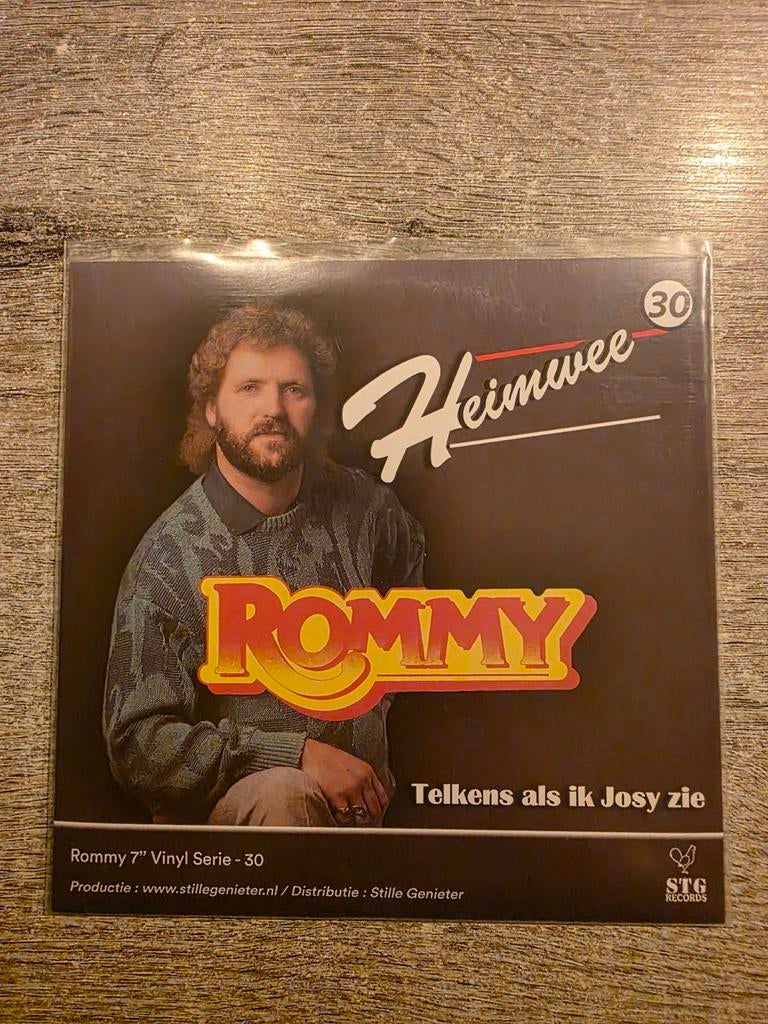 7″ – Rommy – Heimwee / Telkens Als Ik Josy Zie – Deel 30, Ophalen of Verzenden, 7 inch, Levenslied of Smartlap