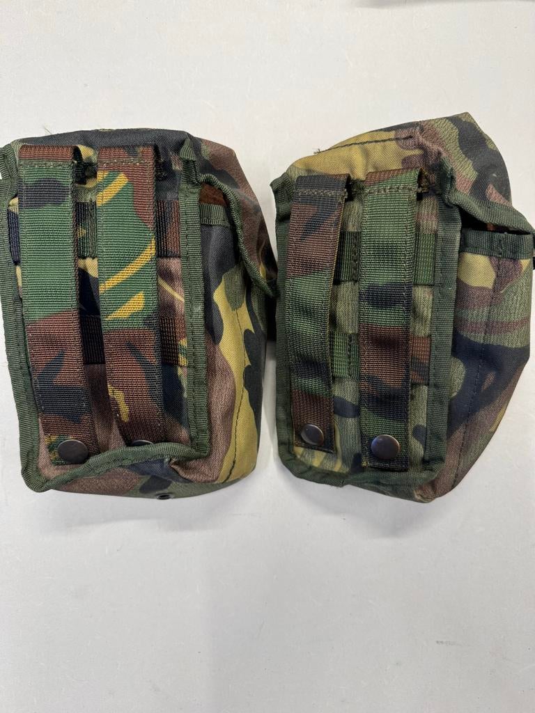 2x Magazijntasjes Nederlands Leger - Woodland Camo, Verzamelen, Militaria | Algemeen, Ophalen of Verzenden, Landmacht, Nederland