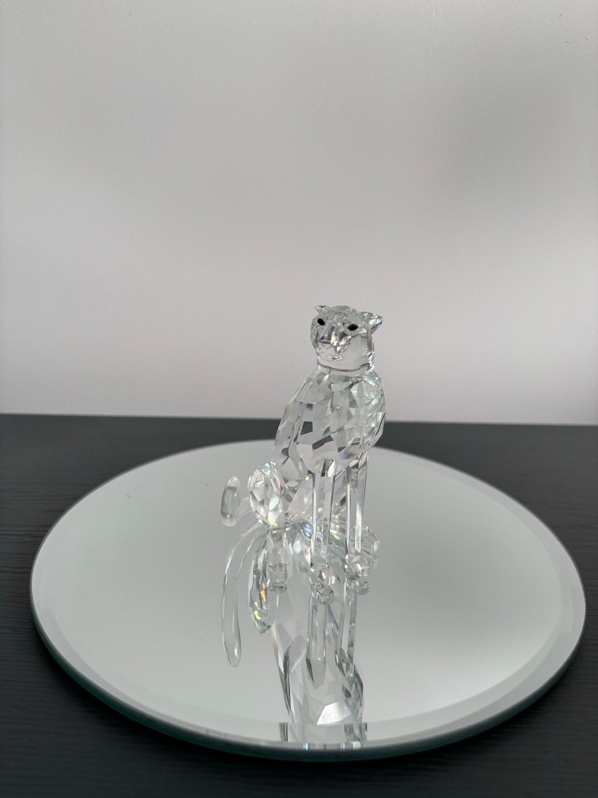 Swarovski Kristallen Cheetah, Verzamelen, Swarovski, Ophalen of Verzenden, Zo goed als nieuw, Figuurtje
