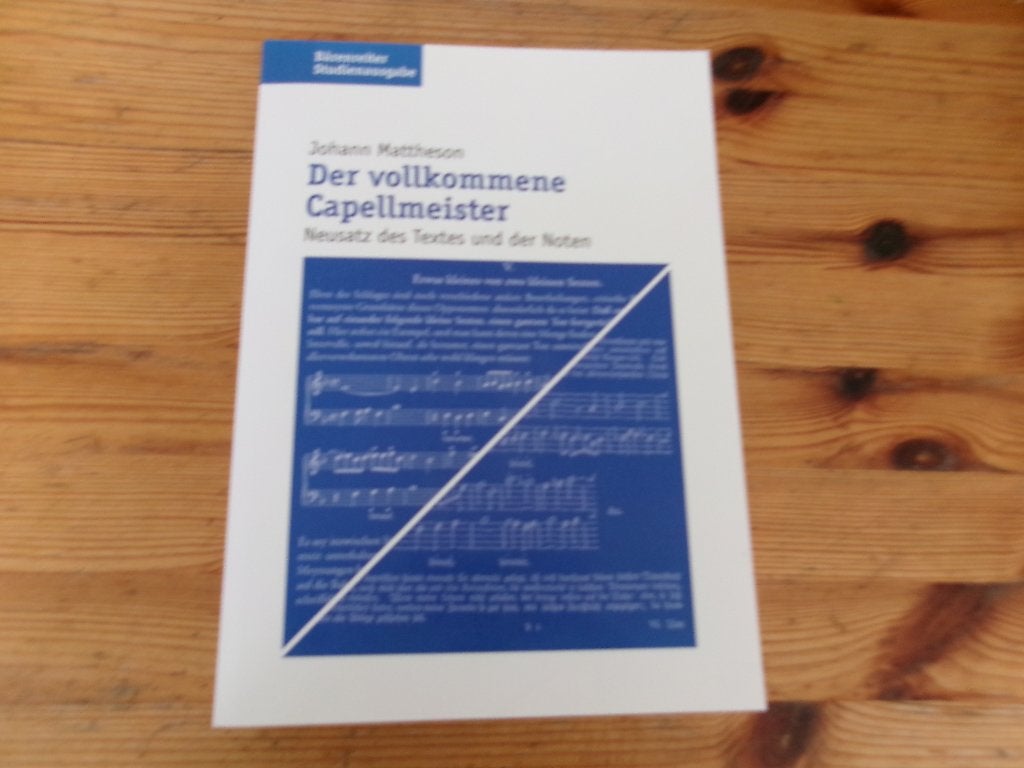 Der vollkommene Capelmeister - Johan Mattheson, Boeken, Ophalen of Verzenden, Zo goed als nieuw, Genre of Stijl