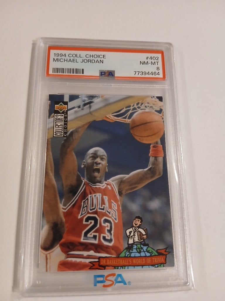 Michael Jordan psa 8, Ophalen of Verzenden, Nieuw, Losse kaart