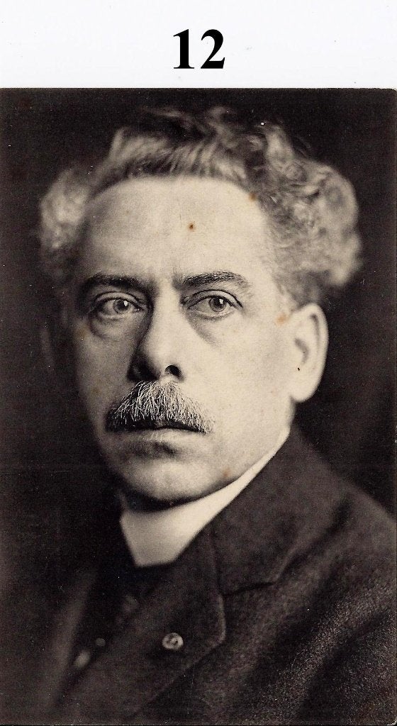 Oude Ansichtkaart Maurits Sabbe  Verteller Toneelschrijver, Verzamelen, Ansichtkaarten | Themakaarten, Ophalen of Verzenden, Voor 1920