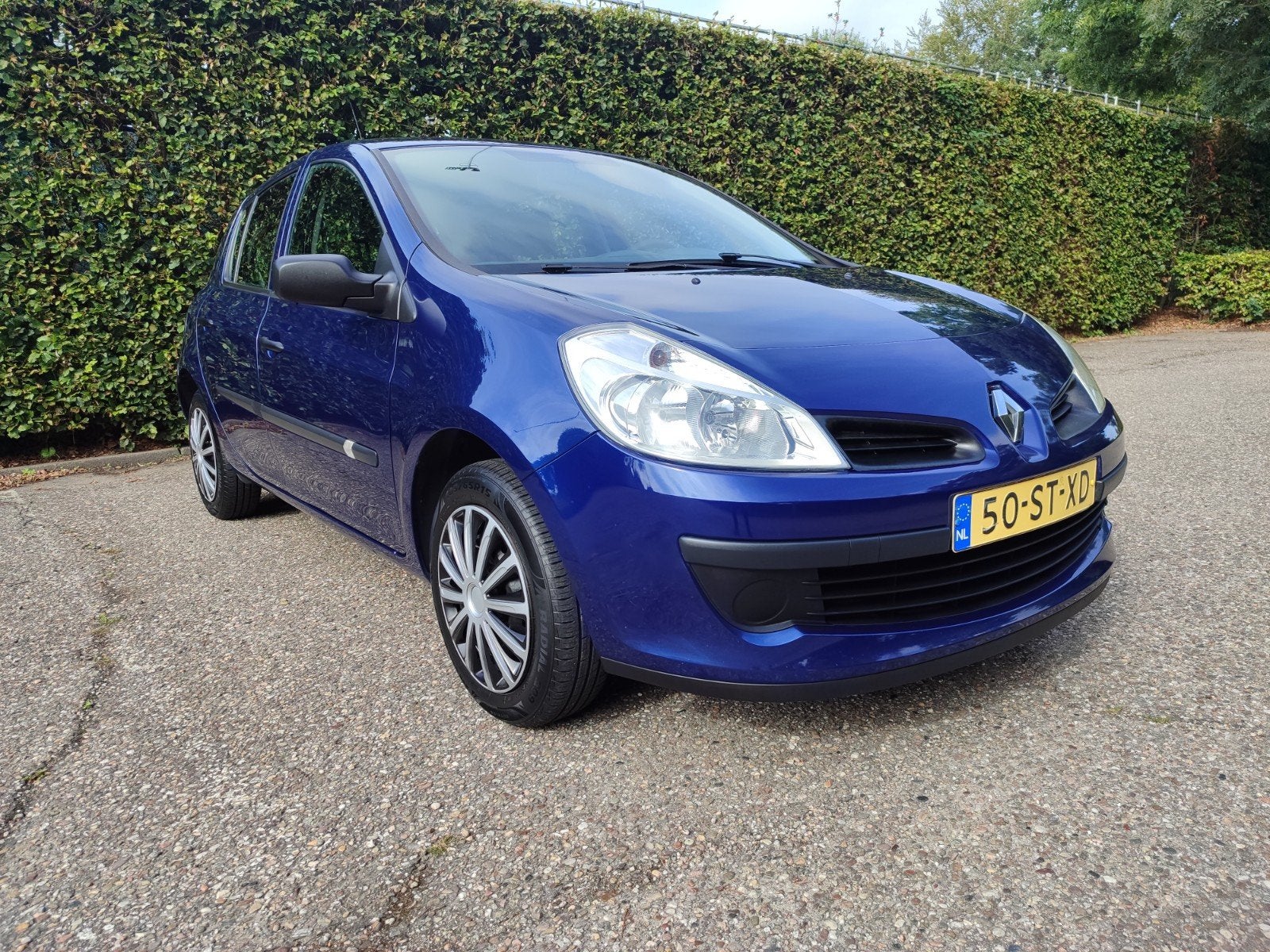 Renault Clio 1.2 16V 55KW 5-DRS E4 2006 Blauw, Auto's, Voorwielaandrijving, 74 pk, 4 cilinders, Blauw
