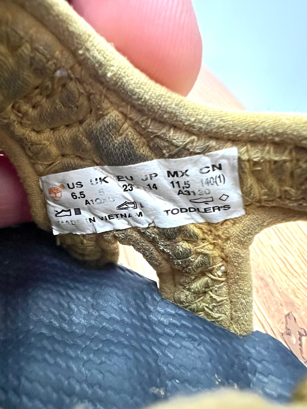 Timberland sandalen voor kinderen, maat 23, Ophalen of Verzenden, Gebruikt, Jongen of Meisje, Schoenen