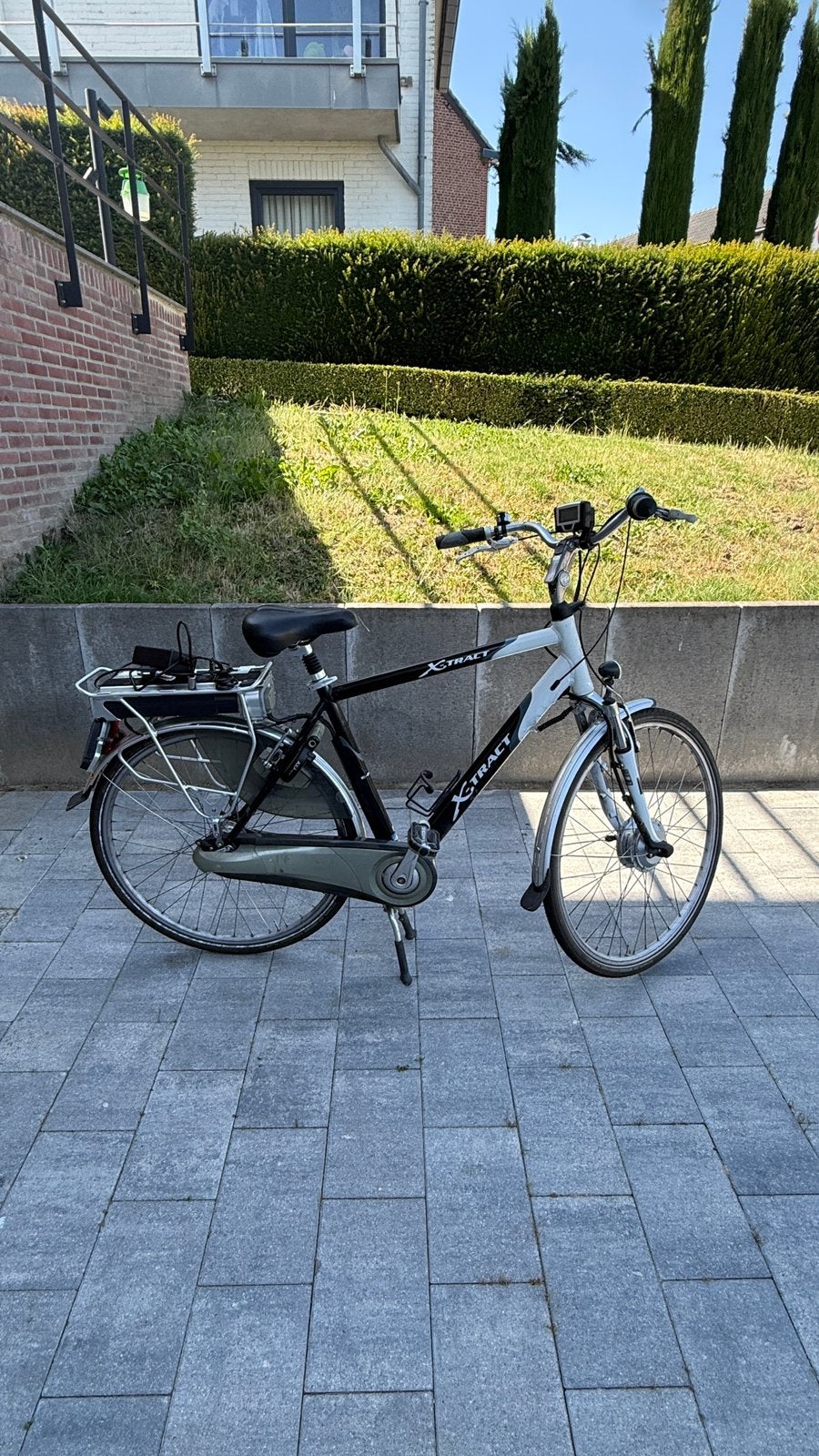 X-Tract elektrische fiets e bike accu inclusief oplader, Fietsen en Brommers, Fietsen | Heren | Herenfietsen, Gebruikt, Overige merken