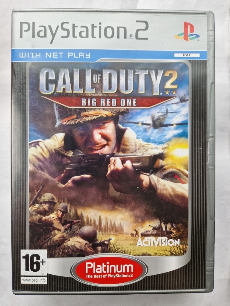 CALL of DUTY 2 big red one, Avontuur en Actie, Gebruikt, 1 speler, Ophalen of Verzenden