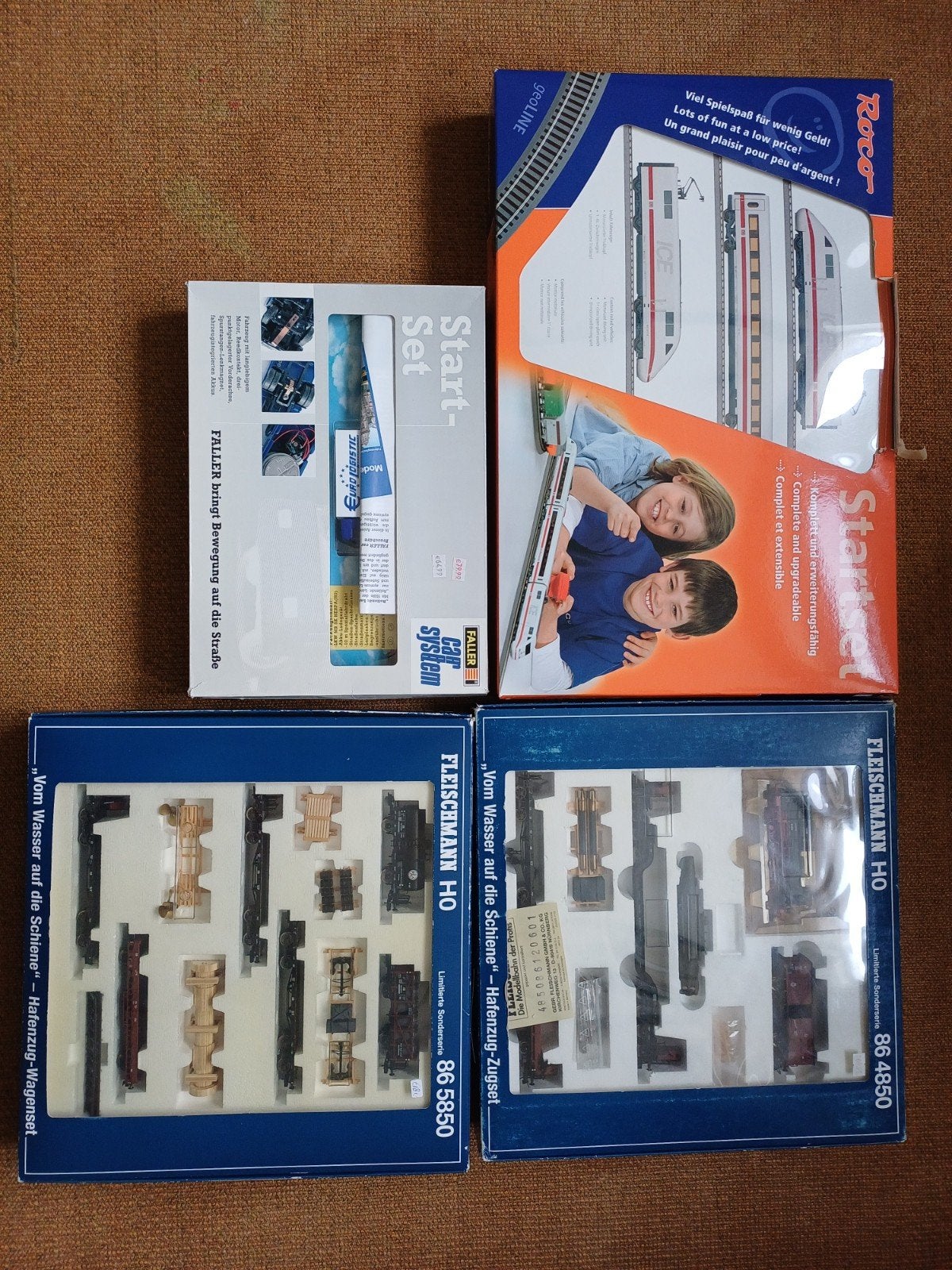 Roco Startset, Fleischmann HO Hafenzug-sets & Faller Star, Hobby en Vrije tijd, Ophalen of Verzenden, Nieuw, Treinset, Roco